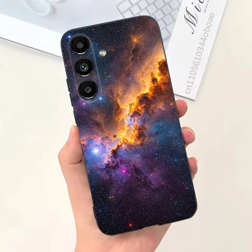 Space For Galaxy Universe Phone Case For Samsung S25,24,21,22,23,20,S30,Ultra,Plus, Fe,5G Silicone Cover