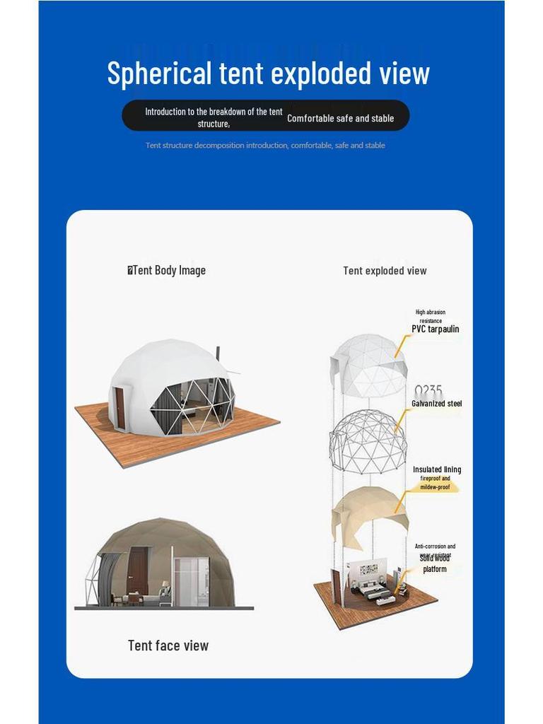 Creative Lightweight Outdoor Dome Stargazing Tent