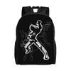 Knights of the Zodiac Backpack  Ita Bag  Mochila Portable Campus Sturdy Shoulder Rucksack