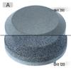 5-Inch Double-Sided Round Whetstone Knife Sharpener: 120/240/280/400 Grit for Kitchen and Home Use