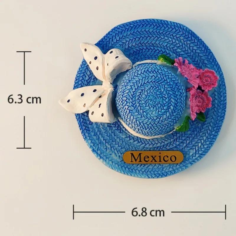 Mexico Travelling Fridge Stickers Chichen Itza Cancun Tourism Souvenirs Fridge Magnets Home Decor Wedding Gifts Magnetic Sticker