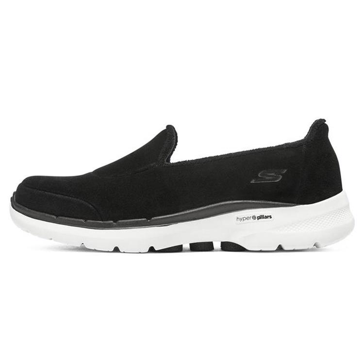 (WMNS) Skechers Go Walk 6 Black White Women s 124528-BKW EU 35