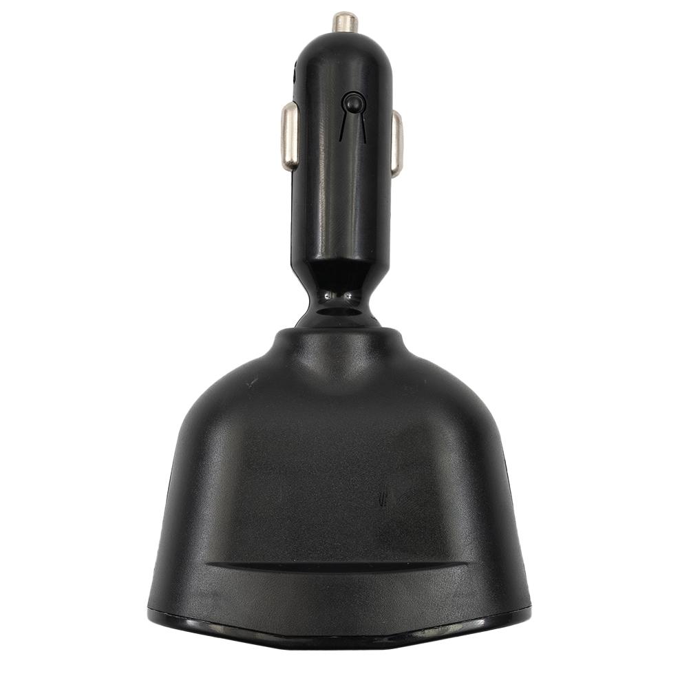 Car Charger Car Accessories 12V/24V ABS+PC Type-C+QC3.0+2.4A