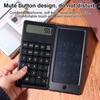 12 Digits Scientific Calculator Portable Digital Writing Tablet  Student Tools