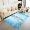 Man City Player Action Floor Rug Office Rug Design for Game Room Study room Entryway Decorate room Antislip Carpet Office home decor