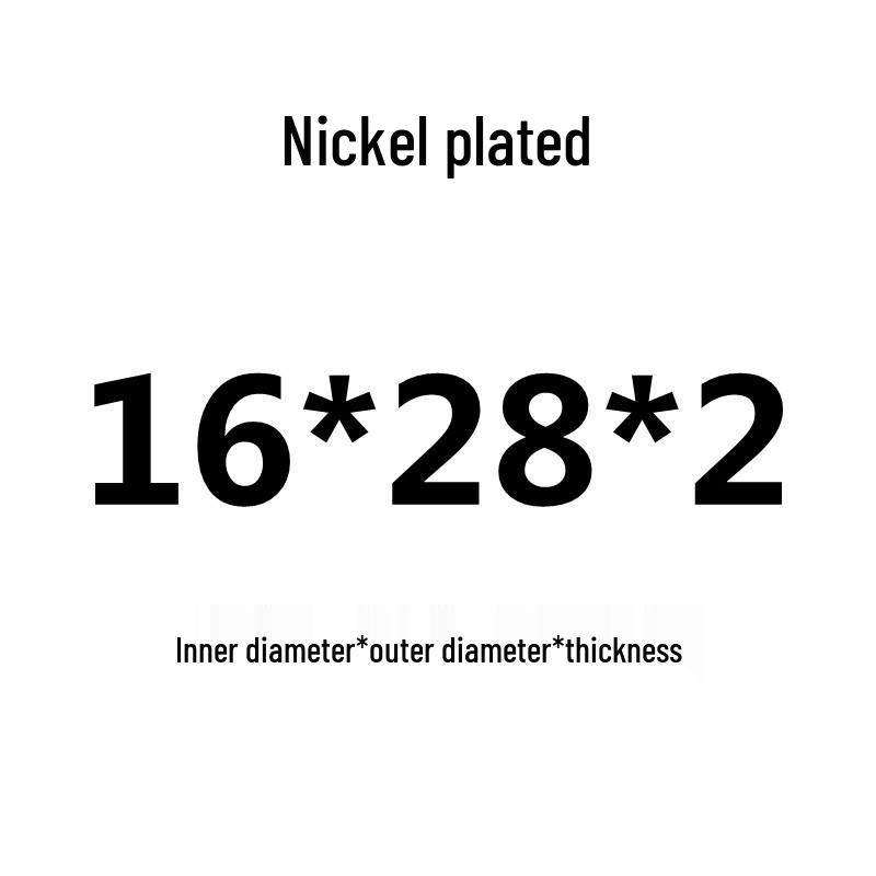Small Diameter Iron Galvanized Flat Washer and Spacer Shim