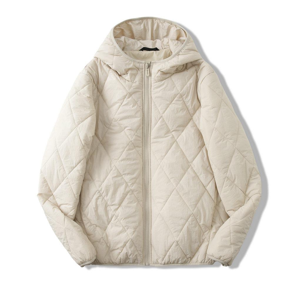 Mulberry Silk Hooded Cotton Coat Autumn and Winter Warm Men's and Women's Cotton Coat