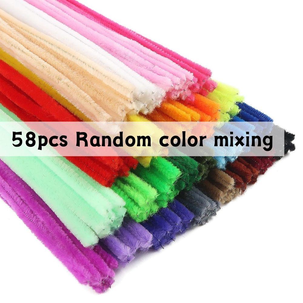 

58/250/360/480pcs Multiple Colors Pipe Cleaners Mother s Day Greeting Card Gift Decoration Office School Teaching Supplies YMY