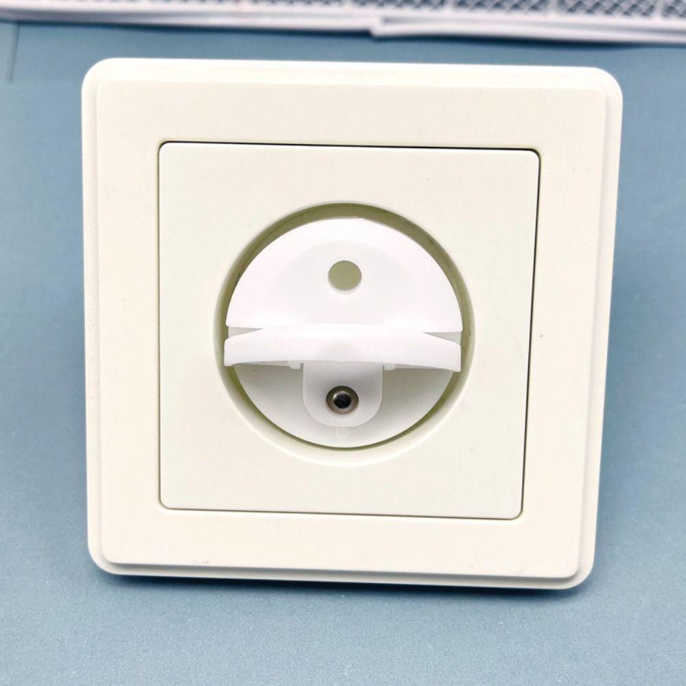 10pcs Anti Electric Shock Socket Cover Rotate Protectors Safety Protector New Plug Guard French