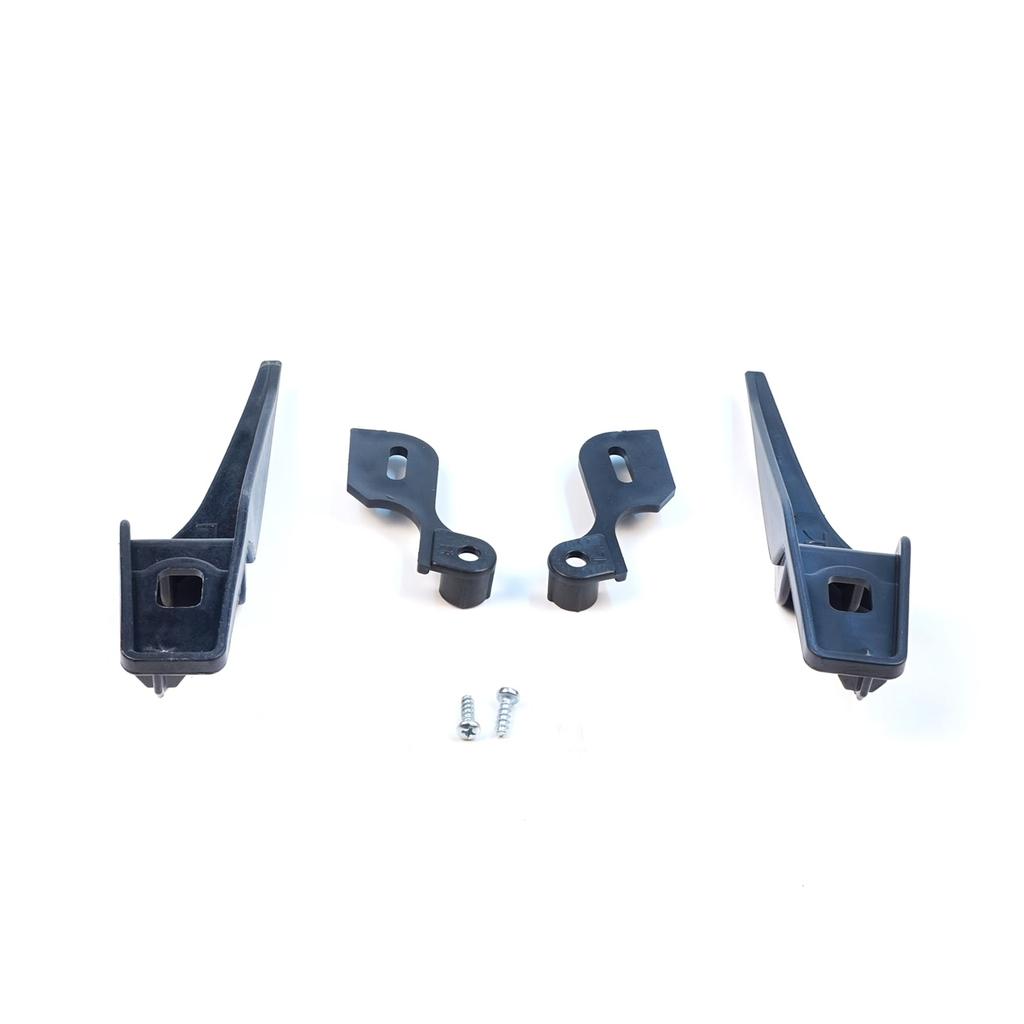 EHL43+EHL44 Scheinwerferhalter Halterung Reparaturhalter Lasche Set Linke Rechte Seite für Ford Fiesta MK6 CB1 CCN B299 B409 2008-2013 8A6113W030 8A6113W030