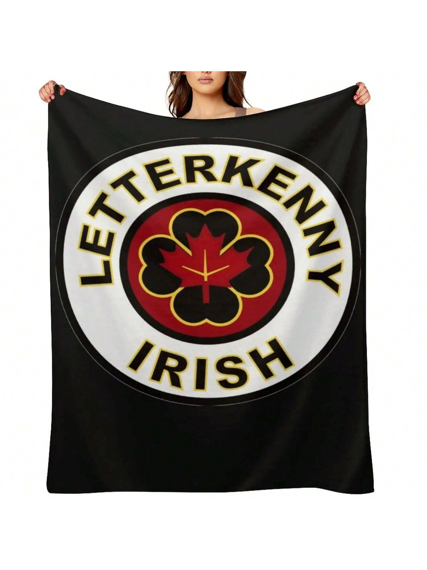 

Letterkenny Irish Throw Blanket Single Funny Gift Christmas Gifts Softest Blankets 75X95CM сірий колір
