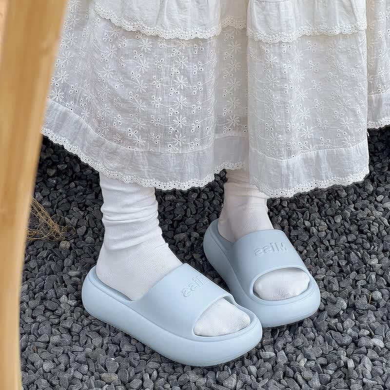Cotton Pod Women s Summer Platform Slide Sandals EU 37-38 синий