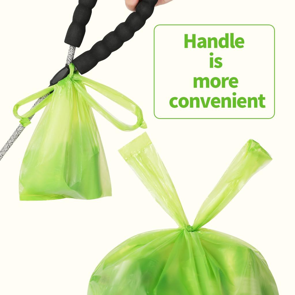 Thickened Rolled Vest Pet Poop Bags Portable Dog Waste Bags