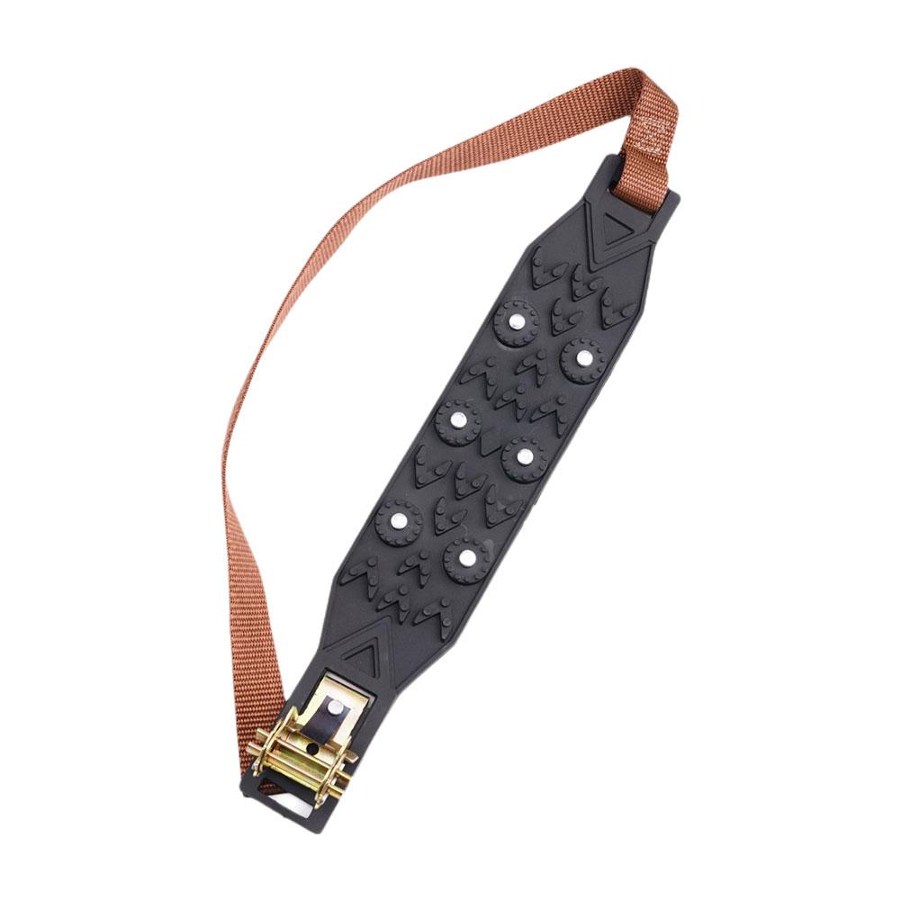 

1 шт. Цепь на колесо автомобиля, цепь с гвоздями из стали, цепи для автомобиля, грузовика, зимнего транспортного средства, цепи для автомобиля, снежной дороги, бездорожья H1D6 Black-1pcs