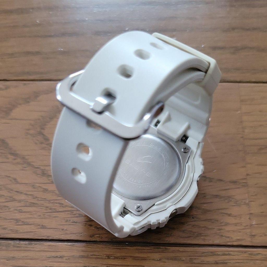 Used CASIO BABY-G BGD-570 Digital Watch White