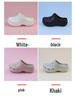 2025 Cloud-Style Platform Clogs: Comfortable, Thick-Soled, Closed-Toe, Soft, Non-Slip Beach Sandals.