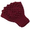 Women's Autumn/Winter Korean Knitted Wide-Brim Headband: Warm Wool Headgear with Flower for Hair & Head Protection