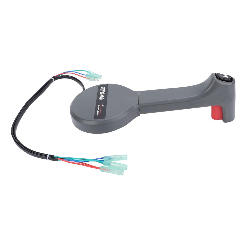 Outboard Engine Control Box Handle 703‑48207‑22 Remote Control Box Throttle Shift Lever with Trim Switch for Outboard