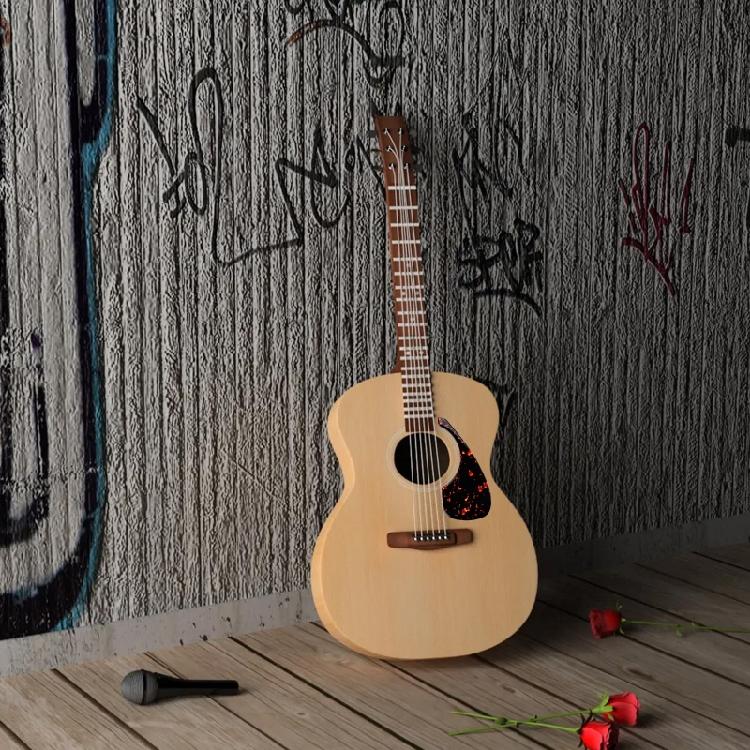 Anti-scratch Handed Blank Sheet Self-adhesive Backing for Most Acoustic Guitar