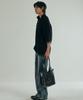 VONVAT Pullover Point Collar Short Knit (Black)