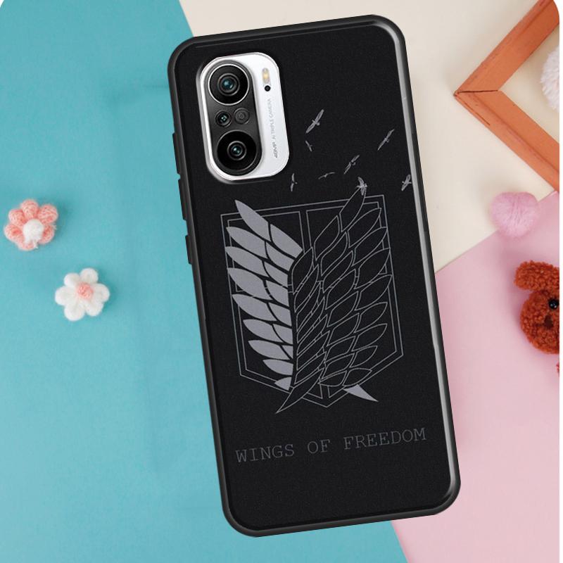 Anime Attack On Titan For Xiaomi Mi 11 Lite Mi 12 Pro 12X 10T 11T Pro Case Cover For POCO X3 X4 Pro GT M3 M4 F3