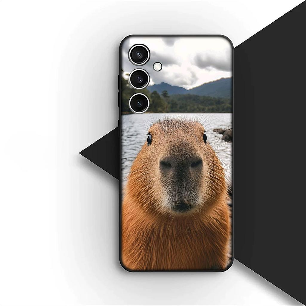 Anime Capybara Wallpaper Silicone Cover for Apple iPhone 17 12 13 Pro Max Mini ProMax 7 + 8 Plus Air 8+ Coque Phone Case