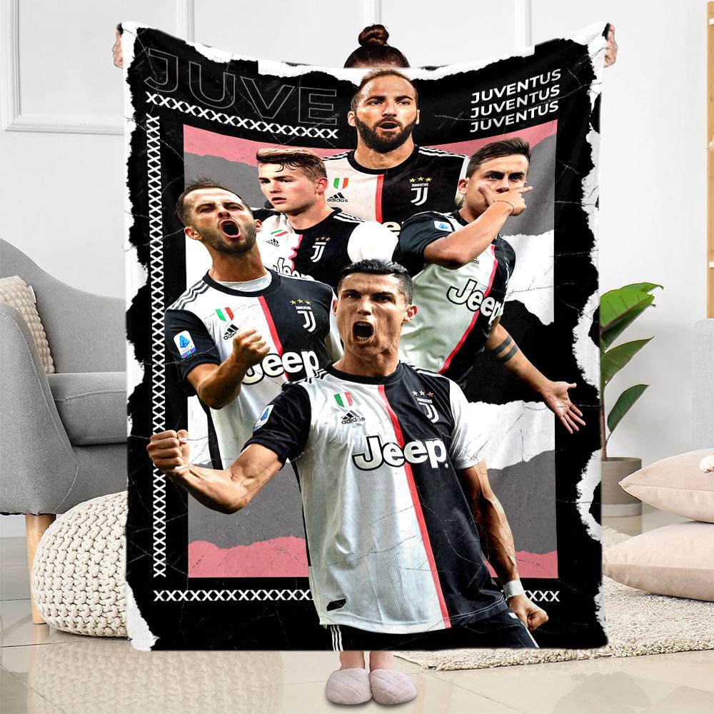 Juventus Blanket Soft Warm Cozy Great For Livingroom Couch Bed For All Occasions Digital Print Ideal Gift For Birthday Valentine'S Day