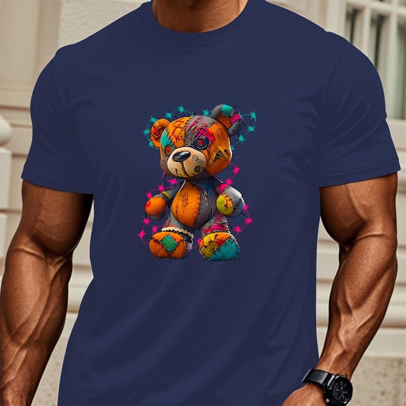 

Sunset Landscape Print Short Sleeve Tee Summer Vacation Vibe XXL белый