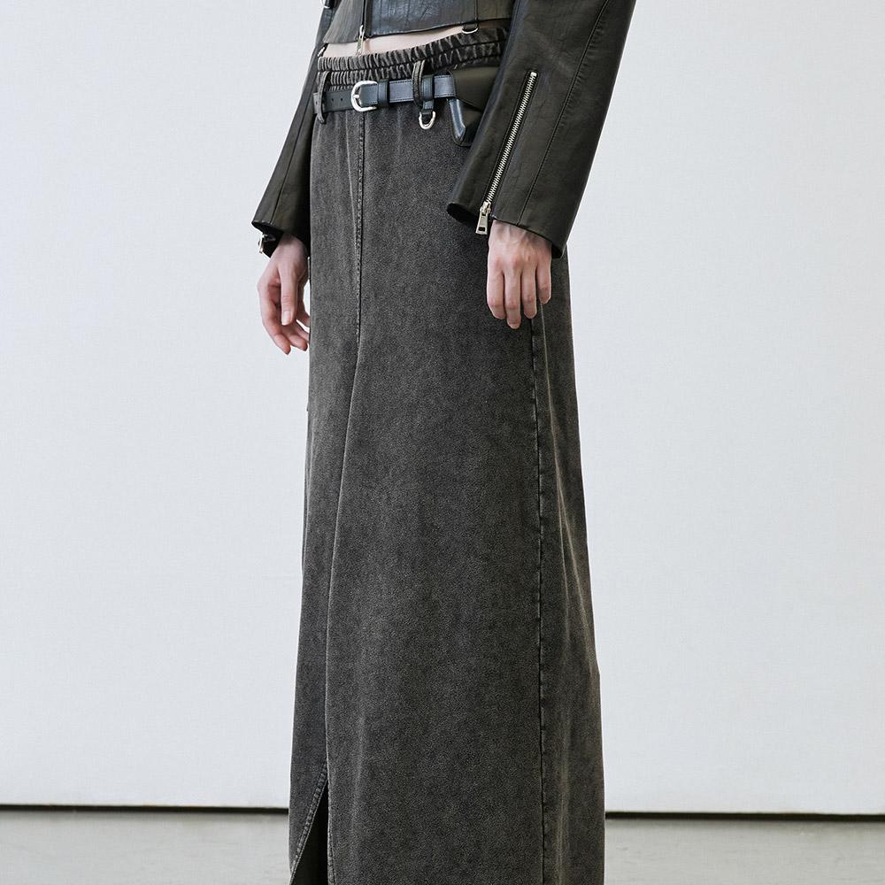 Lcdc Tm 1710 Snow Washed Long Skirt