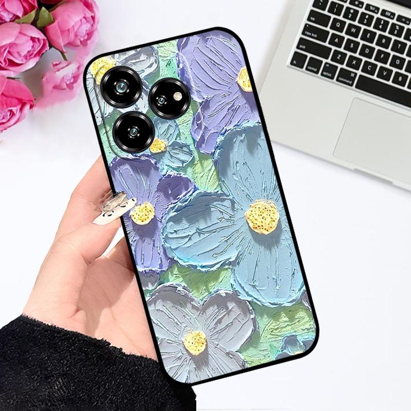 Matte Cases For ZTE Axon 60 Lite Soft Silicone TPU Phone Cover For Nubia V60 Design Coque Axon60 Lite Shockproof Bumper Fundas