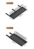 Wow-oh Expandable Frying Pan Storage Cabinet with Adjustable Pull-Out Pot Rack