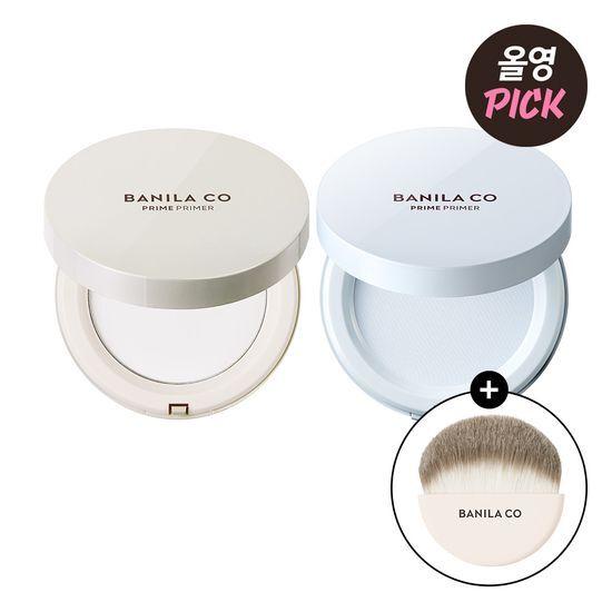 BANILA CO Prime Primer Finish Powder Pack 3 types (+ free brush)