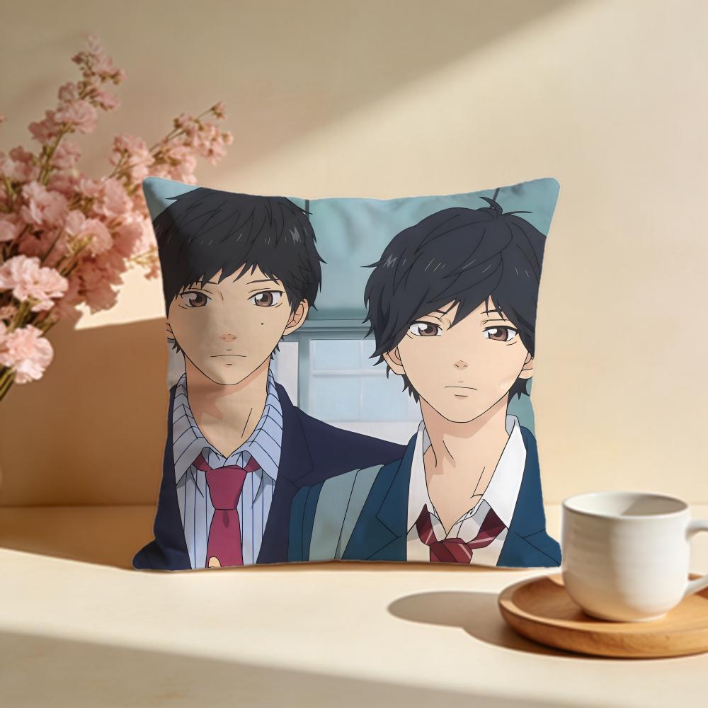 Hot AAo Haru Rideed Cushion Cover Stylish Washable Pillow Cover Ideal for Couch Bedroom Car Decoration