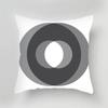 Luxury Home Decoration Cushion Cover Black Gray Dark Black and White Style Pillow Cover Office Sofa Cushion Cover