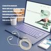8 Stranded Braiding MMCX To 3.5mm Sound Cable Silver Plated Copper Headphone Cable for SE215 SE315 SE425 SE535 SE846/UE900