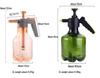 Compact Air Pressure Spray Bottle - Multipurpose for Watering, Cleaning, and Alcohol Use