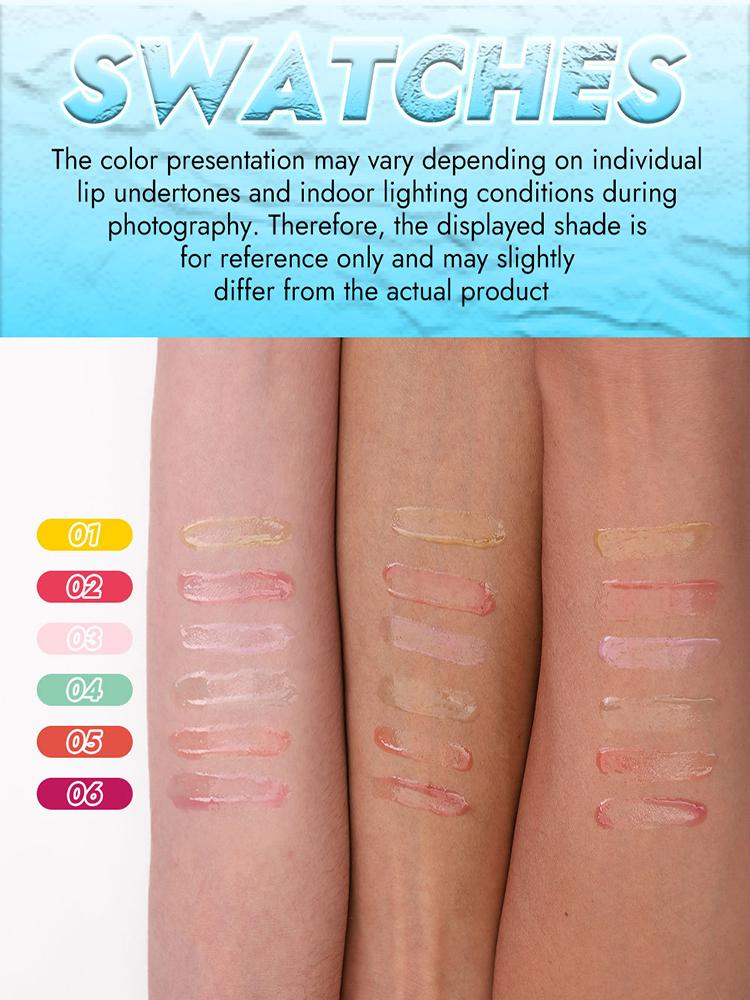 6-color Fruity Lip Oil To Remove Dead Skin Repair Lips Dry Refreshing No Odor Prevent Lips From Cracking Lip Care