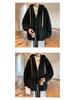Men's Plus Size Plaid Hooded Cardigan Sweatshirt Jacket - Autumn/Winter 2025 Fashion