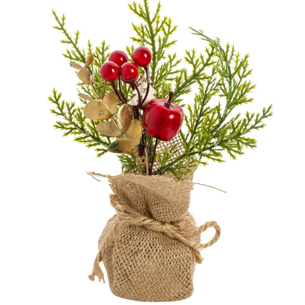 

1/4pcs Artificial Plants Flowers Home Living Room Festival Outdoor Garden Wedding Decor Christmas Tree Wreath Potting DIY Gifts 1pc