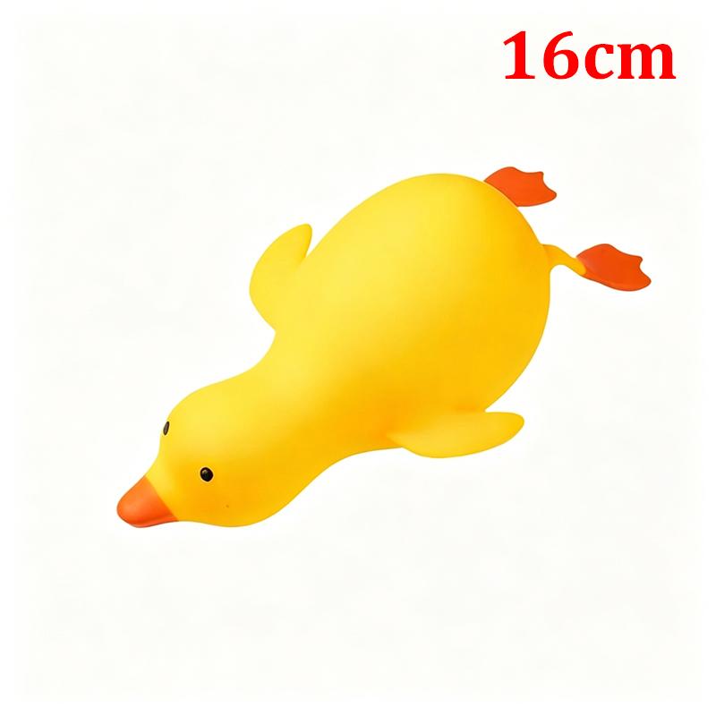 Jumbo Squishy Duck Fidgets Toys Cute Goose Animals Vent Squeeze Toys Decompression Stretch Toy Best Gift For Friends