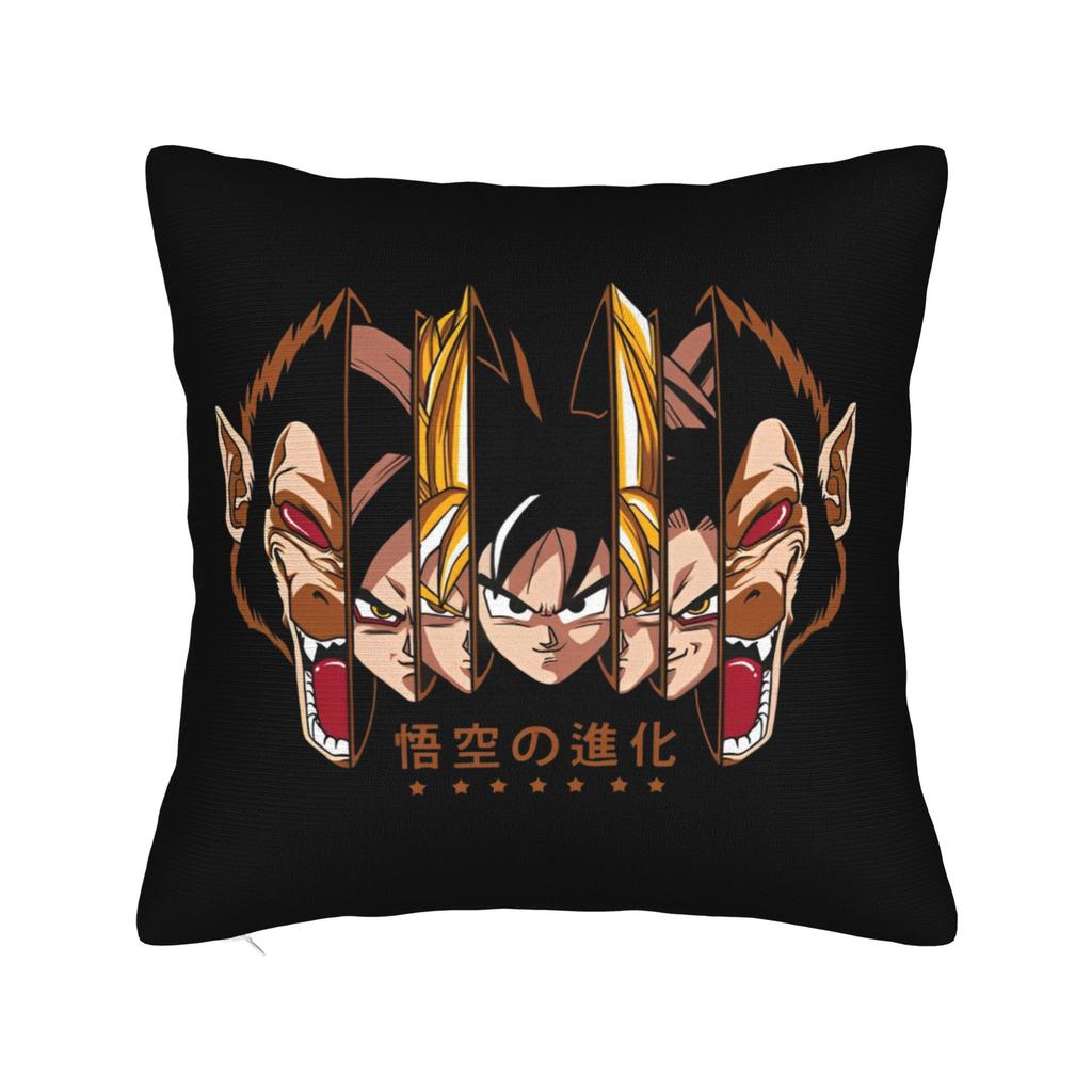 Dbz Anime Square Pillow Case Cushion Cover Fashion Polyester Decorative Pillowcase For Sofa 40*40Cm