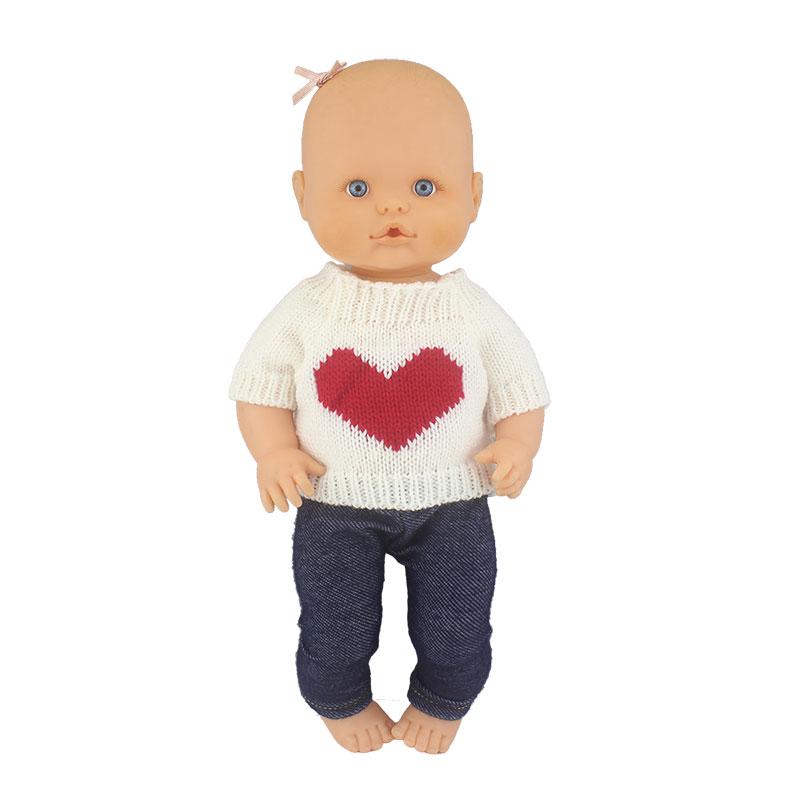Sweater+Pants New Doll Clothes Suit For 32cm Nenuco Baby Doll 12 13 inch Bebe Doll Accessories