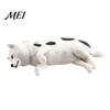 Decorative Dog Statue Simulated Sleeping Model, Realistic Lying French Bulldog Figurine, Mini Handcrafted Figurine PVC Animal Educational Toy