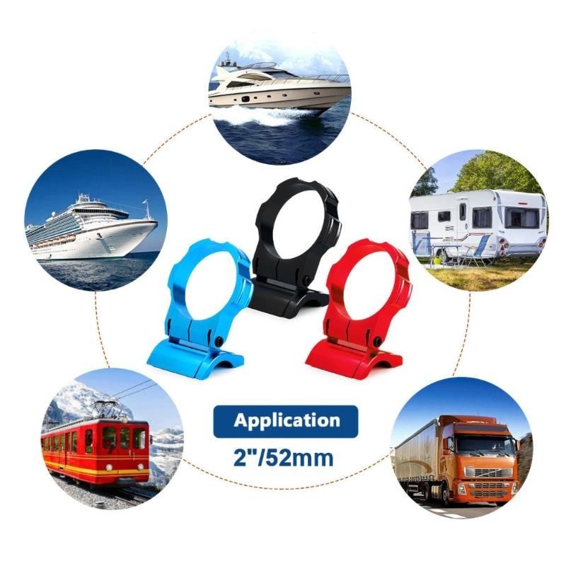 Vehicle Accessories Auto Gauge Meter Pod Mount Holder Car Pillar Gauge Meter Mount Bracket Single Hole Bracket 2in 52mm