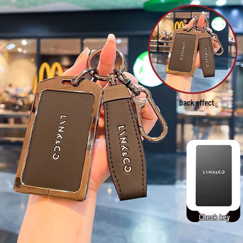 Lynk & Co 03 Key Case 2023 Premium Metal Shell Cover, Full Protection Car Accessory