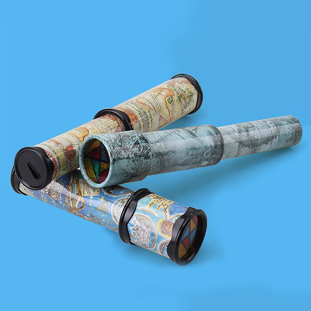 Drehbares Kaleidoskop für Kinder, pädagogisches Wissenschaftsspielzeug, Geburtstagsgeschenke