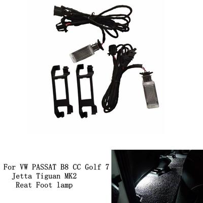 Car LED Footwell Light Foot Lights Cable Wiring Harness For VW PASSAT B8 CC Golf 7 MK7 7.5 Jetta Tiguan MK2 Seat Skoda 5GG947409