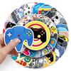 50pcs Waterproof Game Controller Graffiti Stickers for DIY Skateboards and Luggage