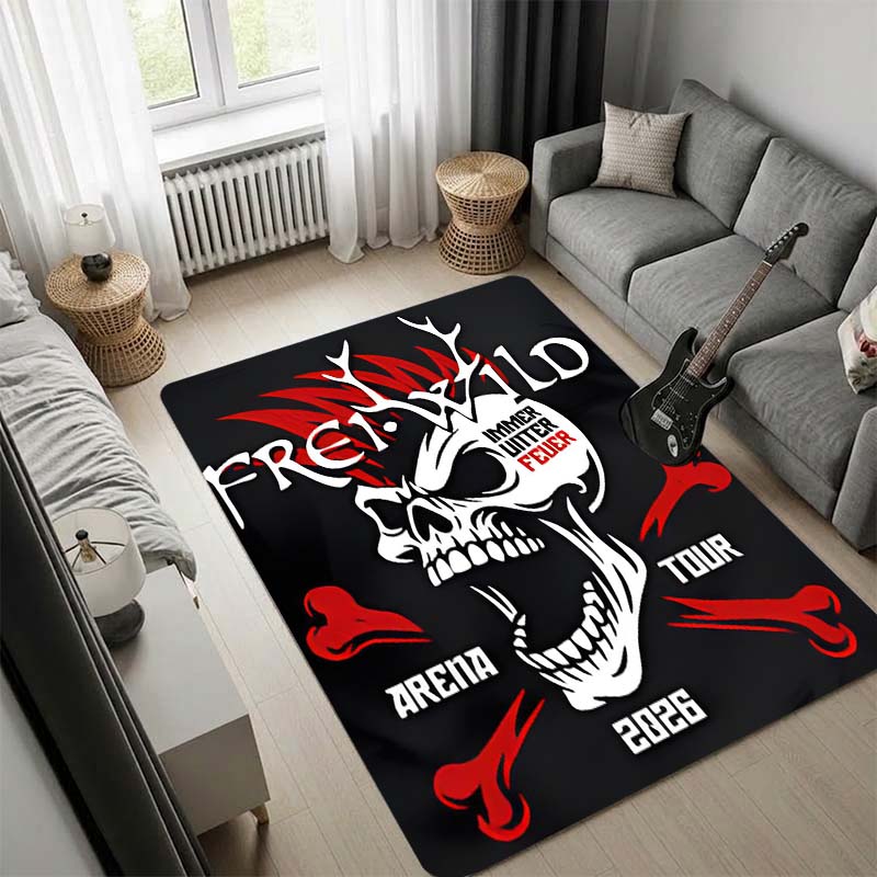 Frei.Wild Hard Rock / Deutschrock Rug,Freiwild Carpet,Suitable for Living Rooms, Bedrooms, Computer Chairs, Entryways 40x60cm( 15x23in )