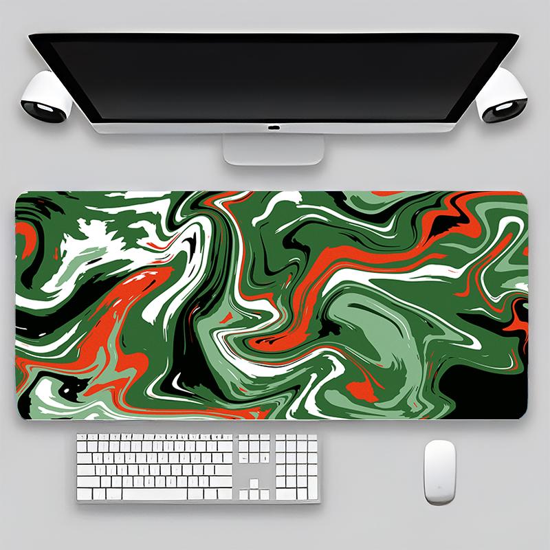Terrain Map Contours Keyboard Gamer Carpet Rubber Mat Full Gamer Pc Keyboard Mouse Gamer Table Gaming Pc 90x40cm
